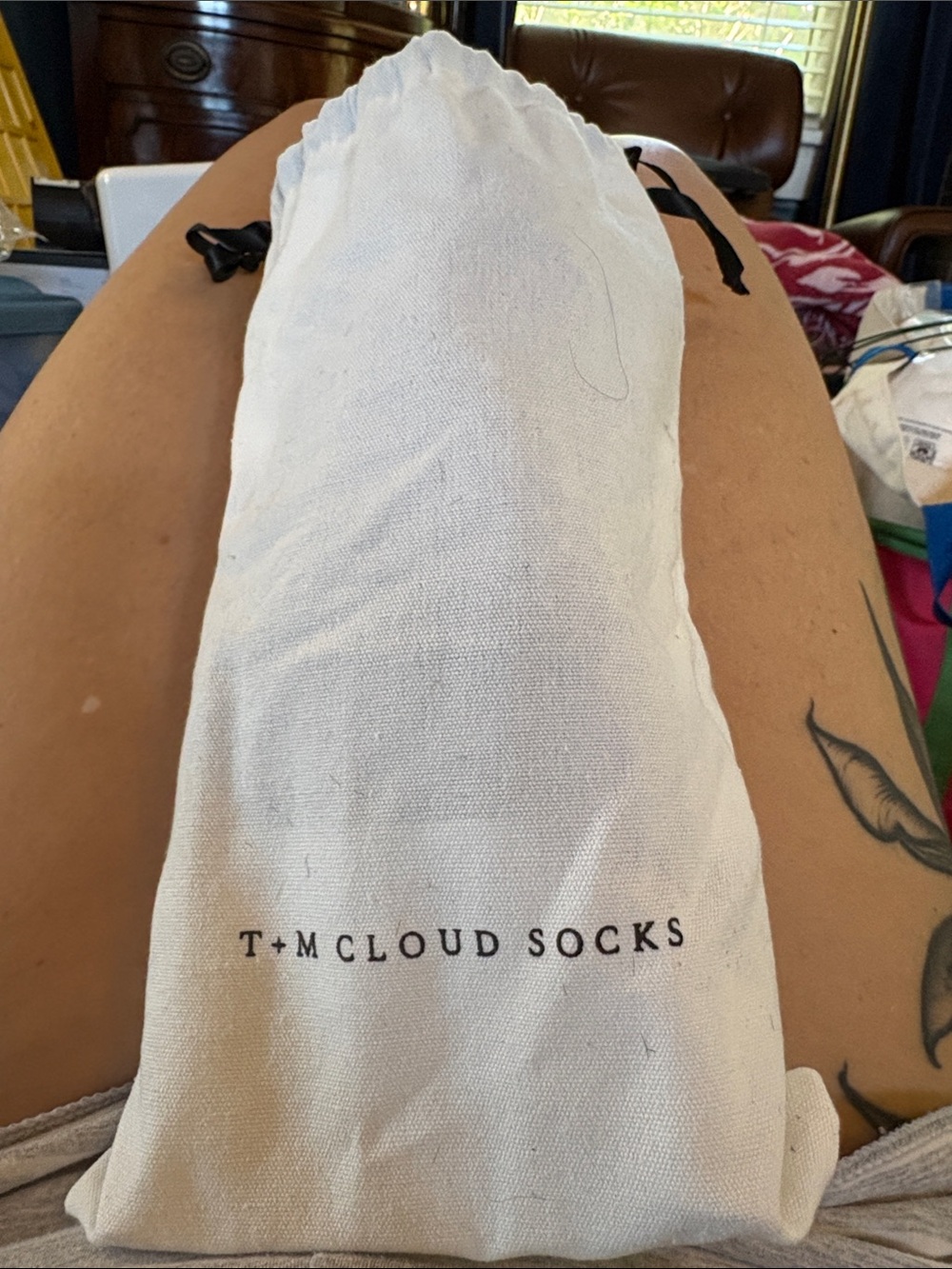 T+M Cloud Socks Ultra Soft Cozy Socks – New + Gift Bag